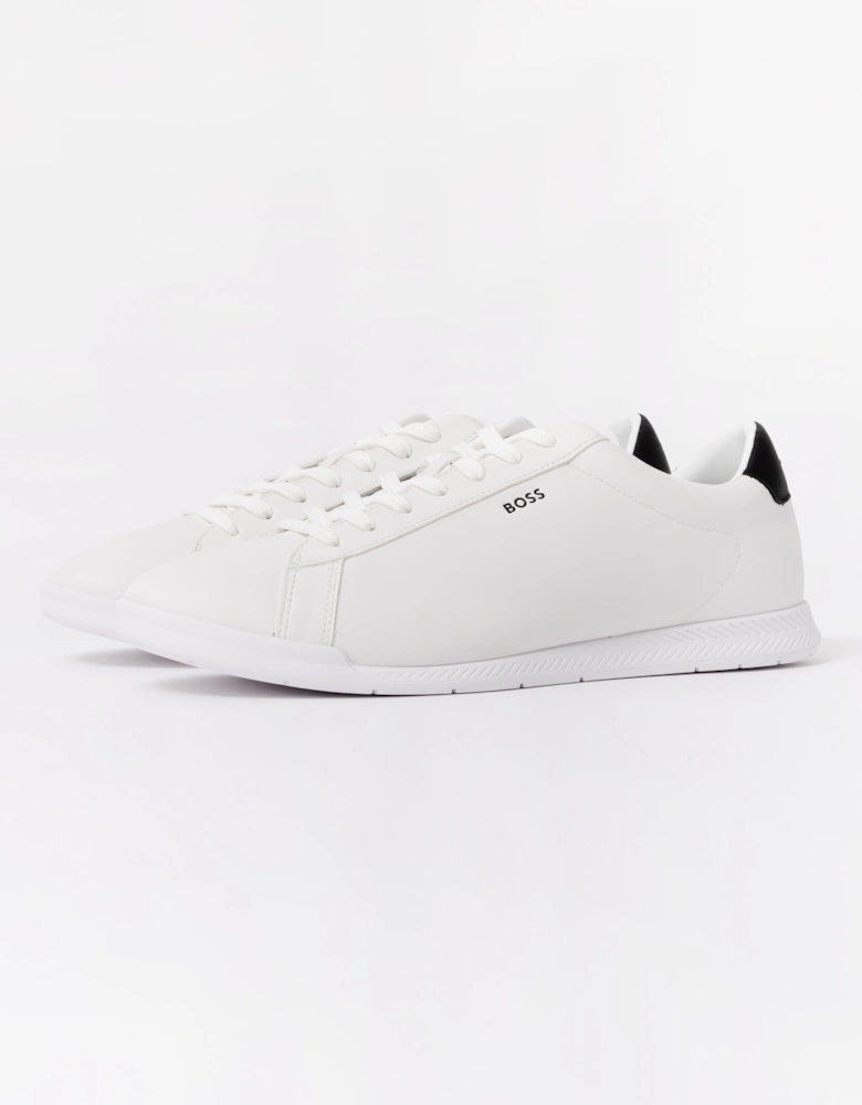 BOSS Orange Nitan Lowp pltd Mens Trainers - Natural 101
