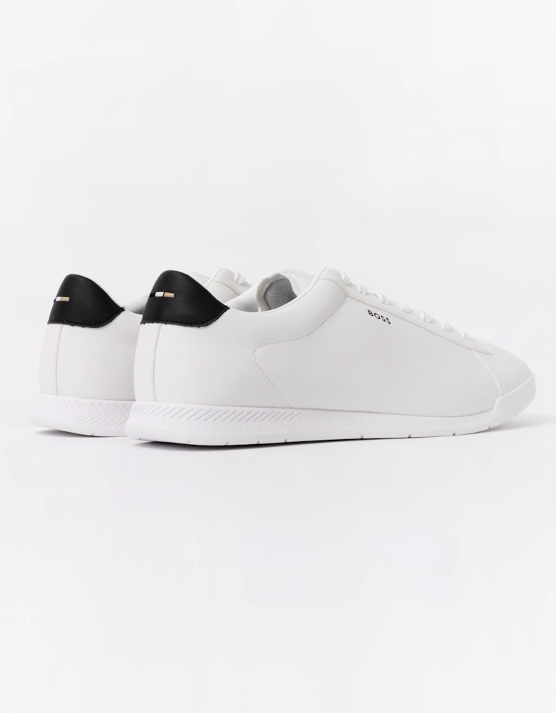 BOSS Orange Nitan Lowp pltd Mens Trainers - Natural 101