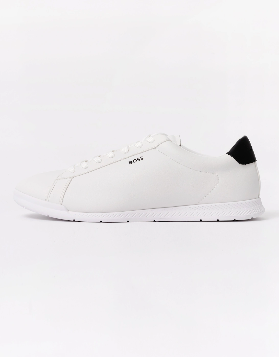 BOSS Orange Nitan Lowp pltd Mens Trainers - Natural 101