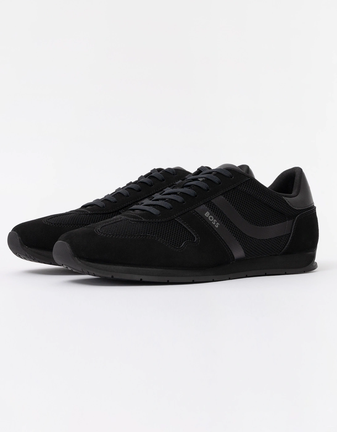 BOSS Orange Levon Runn memi Mens Trainers - Black 005, 6 of 5