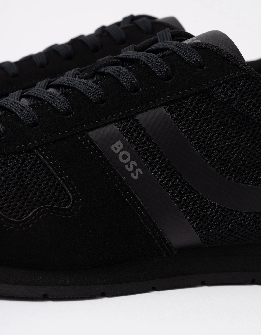 BOSS Orange Levon Runn memi Mens Trainers - Black 005