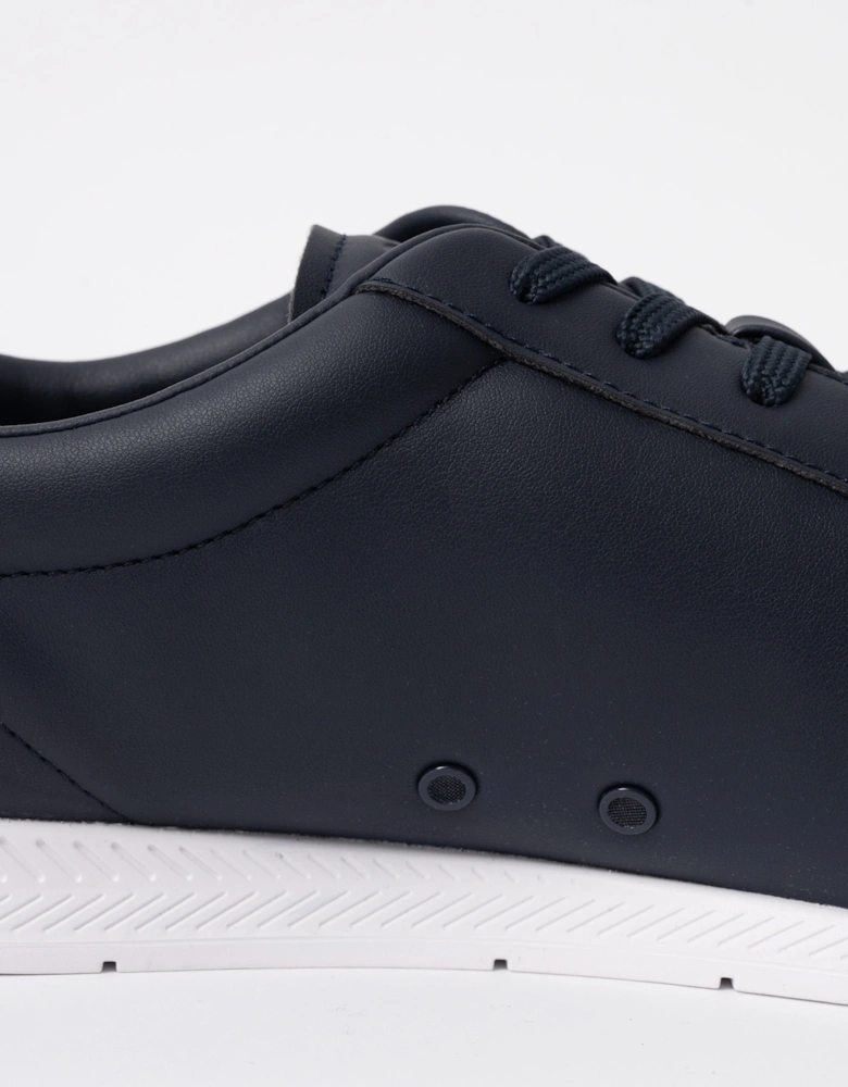 BOSS Orange Nitan Lowp pltd Mens Trainers - Dark Blue 401