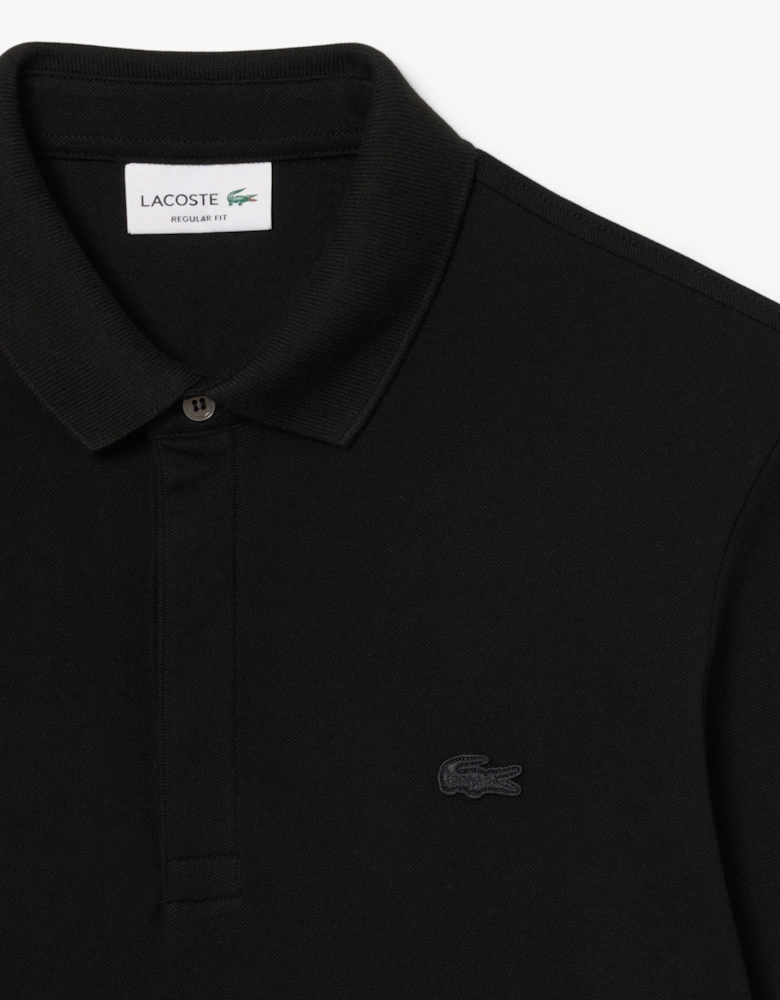 Lacoste Mens Long Sleeve Polo - Black 031