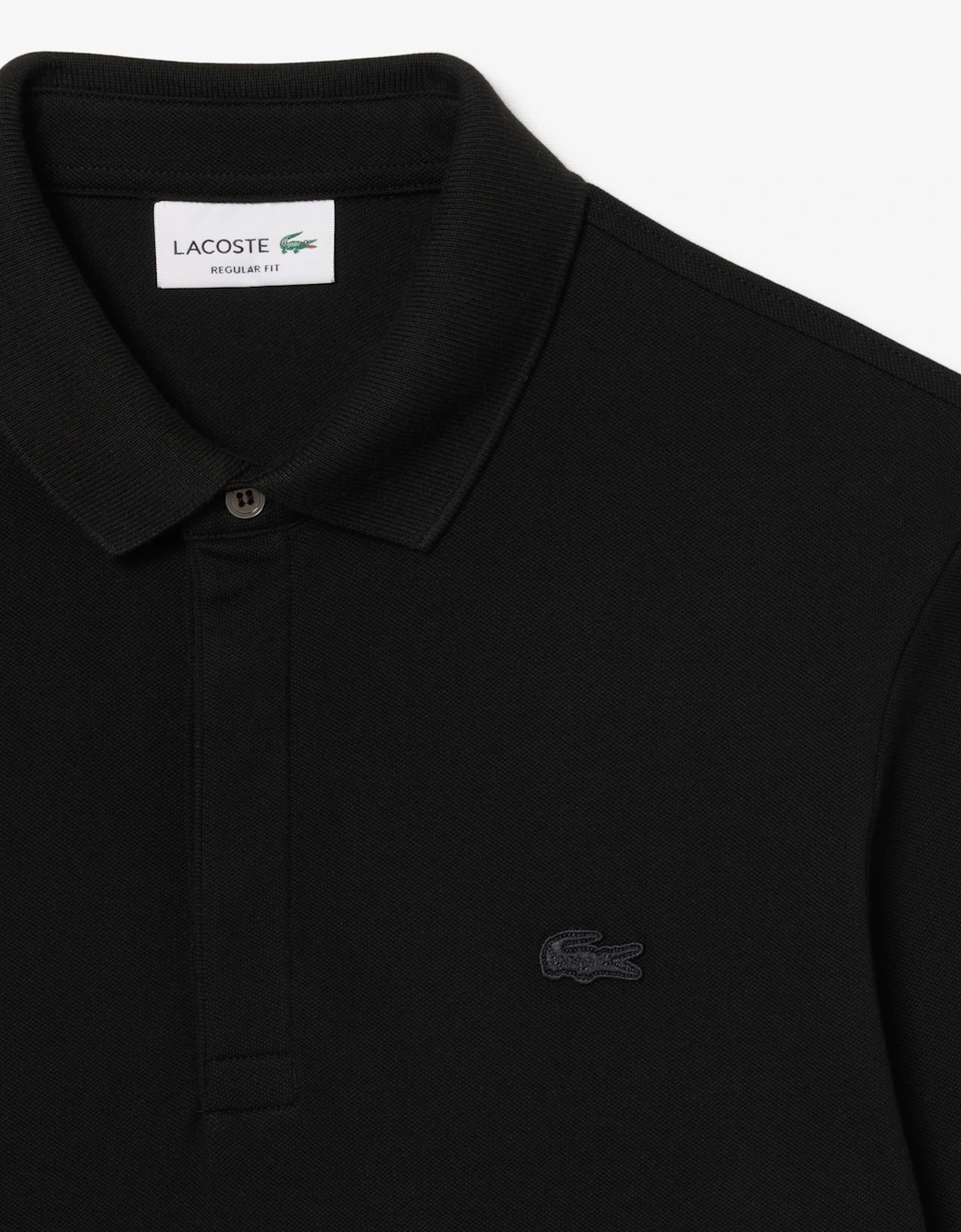 Lacoste Mens Long Sleeve Polo - Black 031