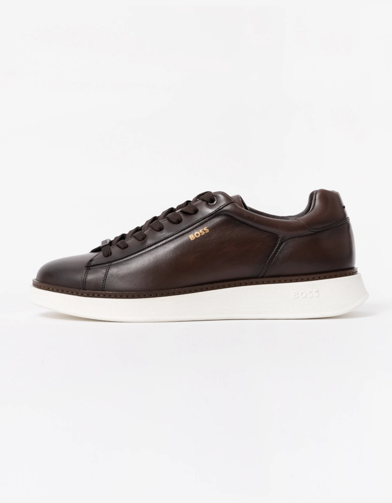 BOSS Orange Bulton Runn bufwtL Mens Trainers - Dark Brown 201