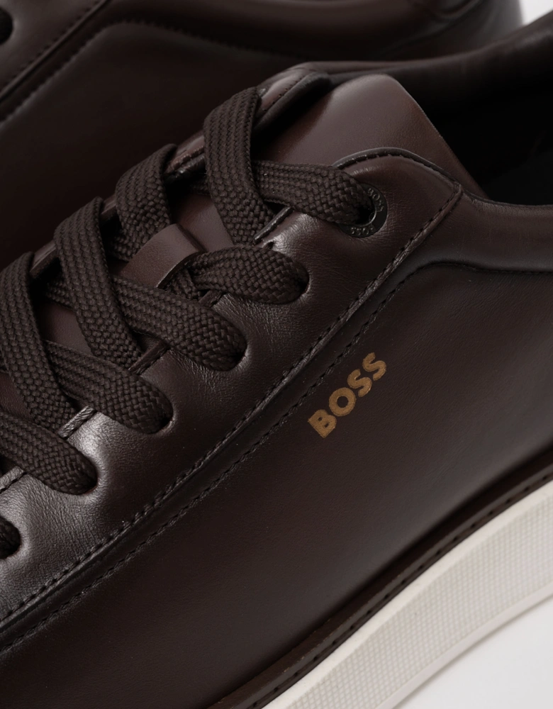 BOSS Orange Bulton Runn bufwtL Mens Trainers - Dark Brown 201