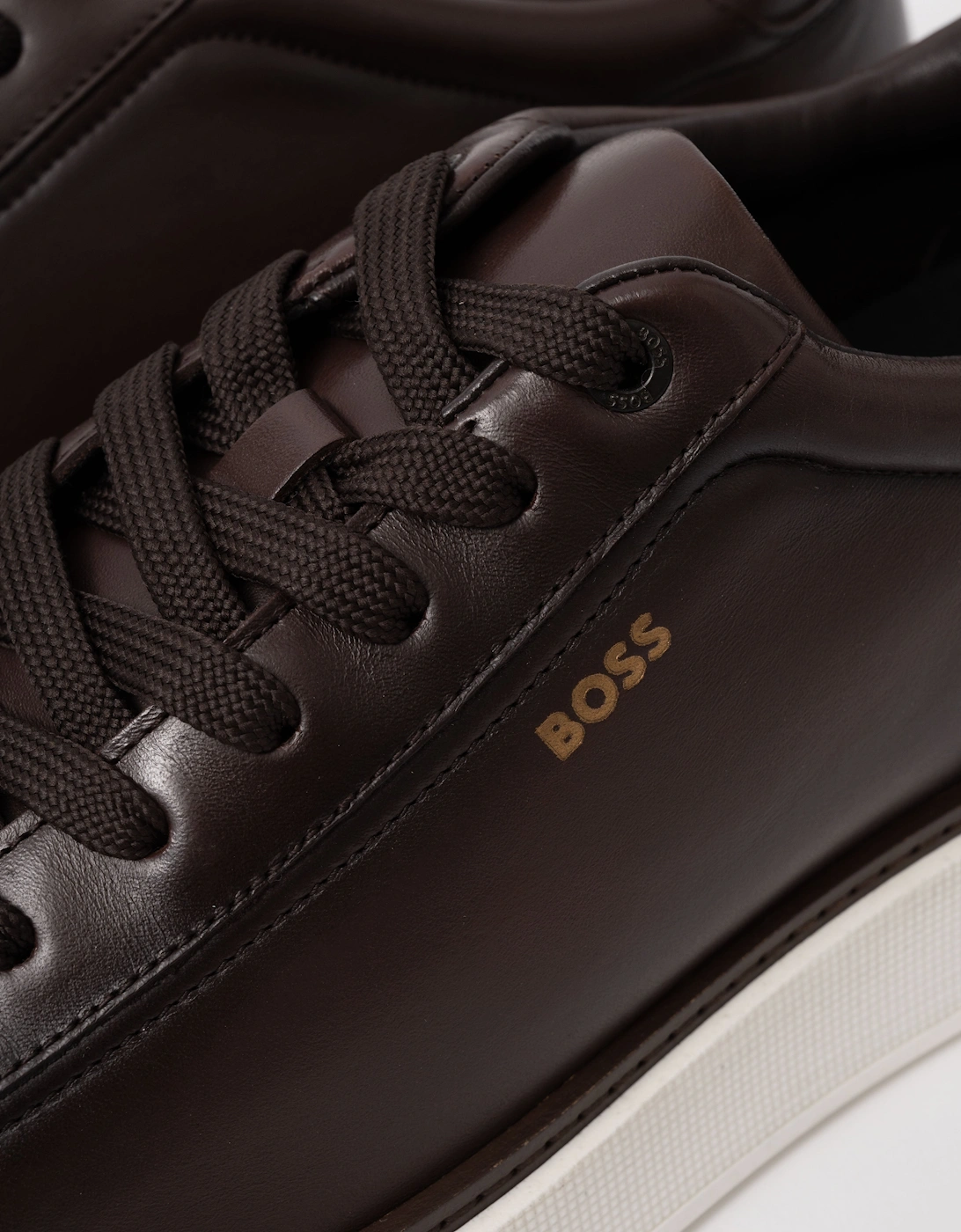 BOSS Orange Bulton Runn bufwtL Mens Trainers - Dark Brown 201