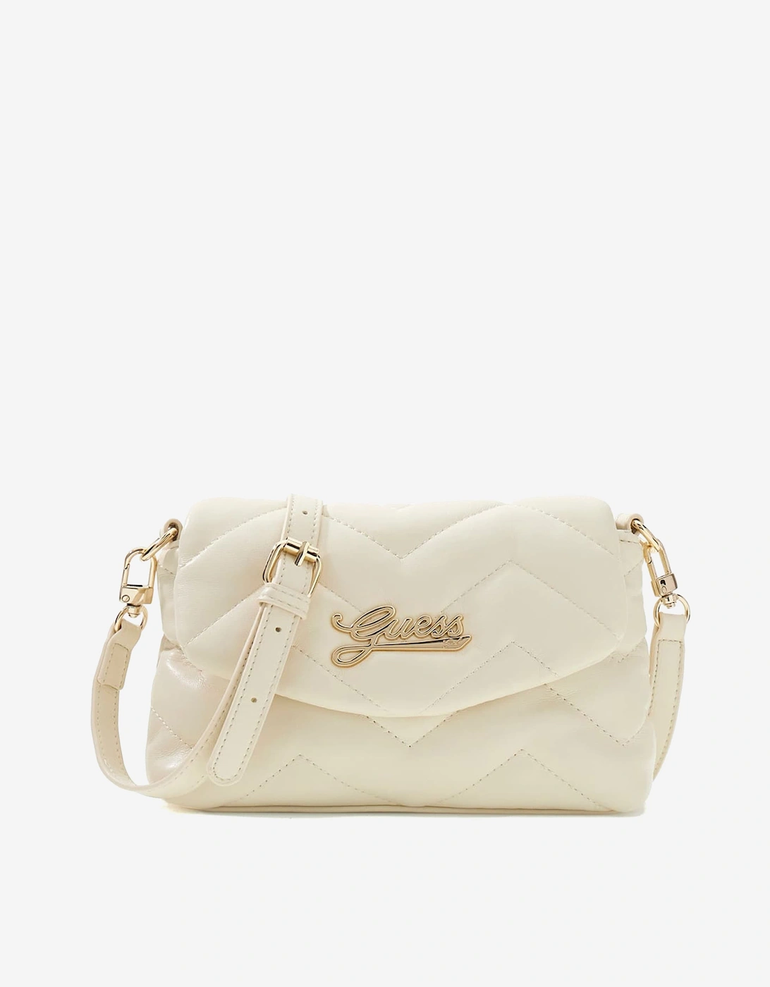 Guess Girls Mini Crossbody Bag in Ivory (20cm)