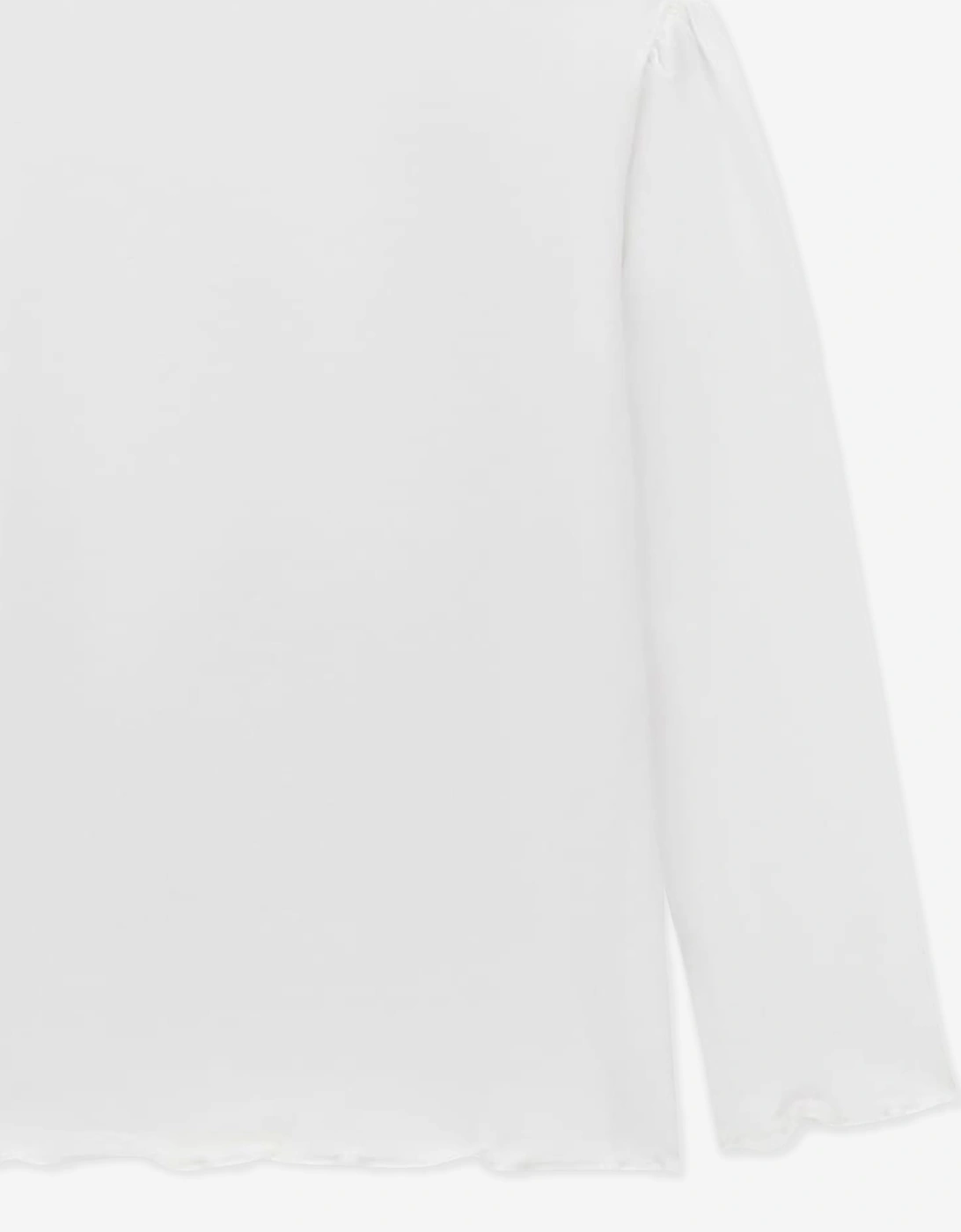 Guess Girls Long Sleeve Bear T-Shirt in White