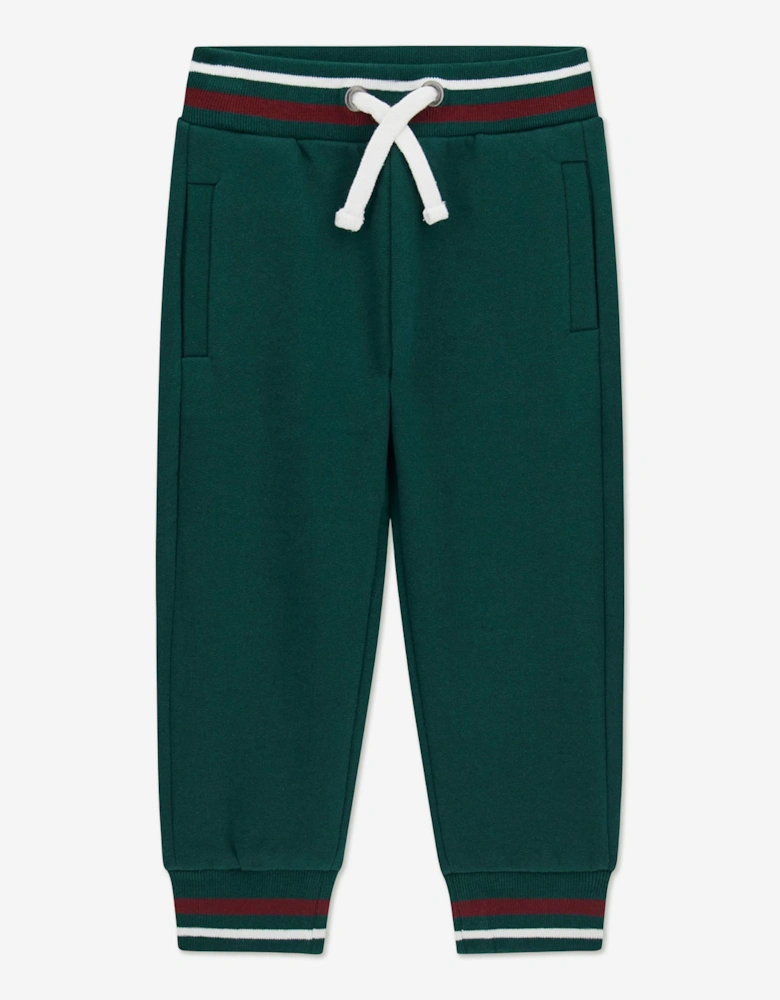Guess Boys Logo Joggers in Green