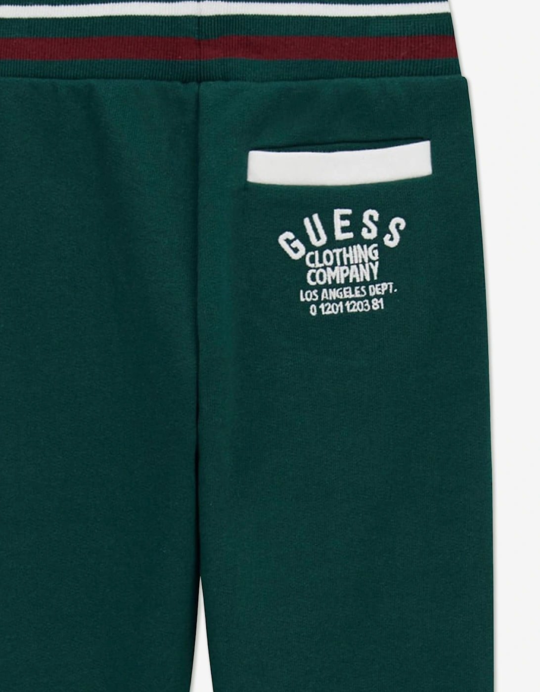 Guess Boys Logo Joggers in Green