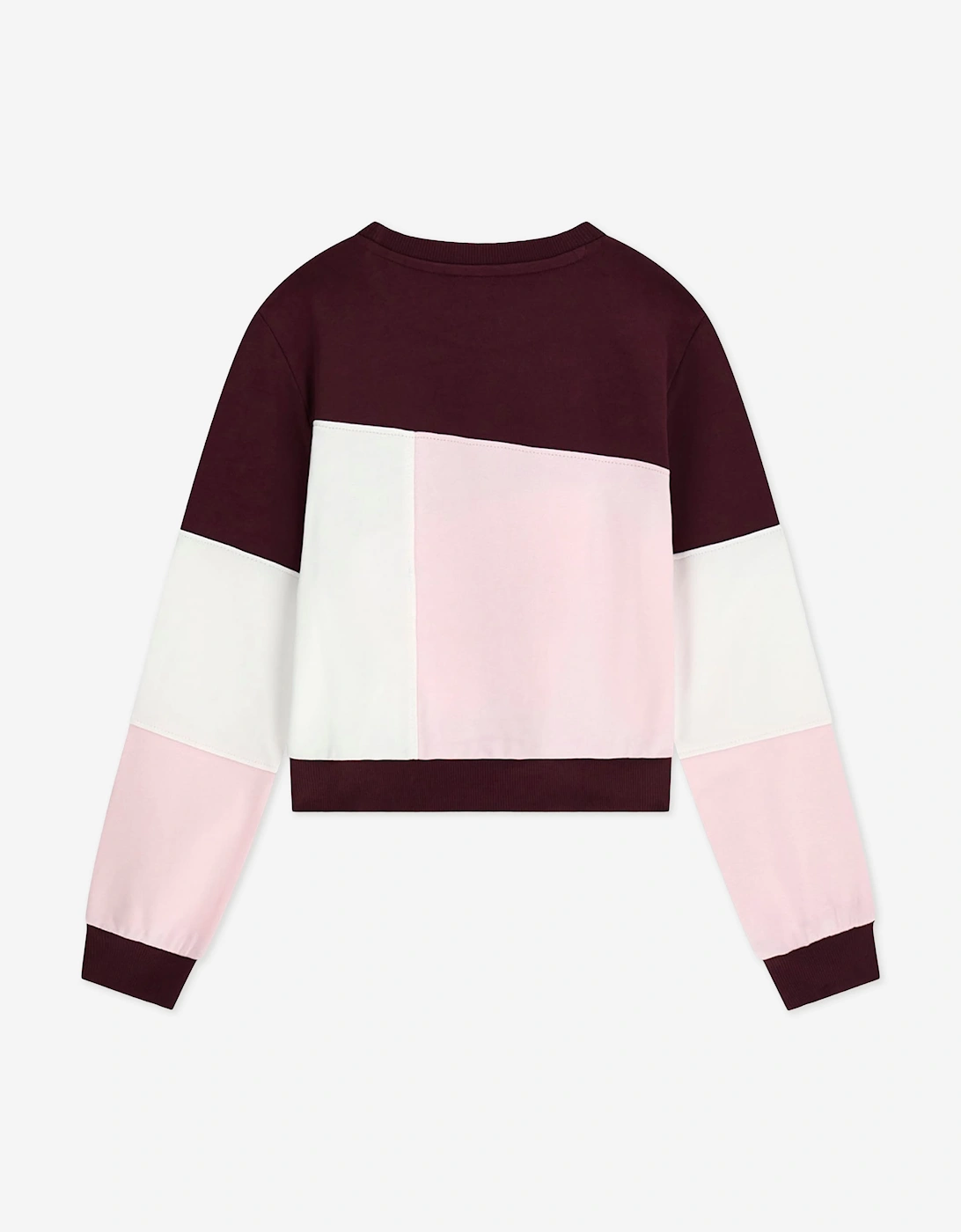 Guess Girls Los Angeles Logo Sweatshirt in Pink