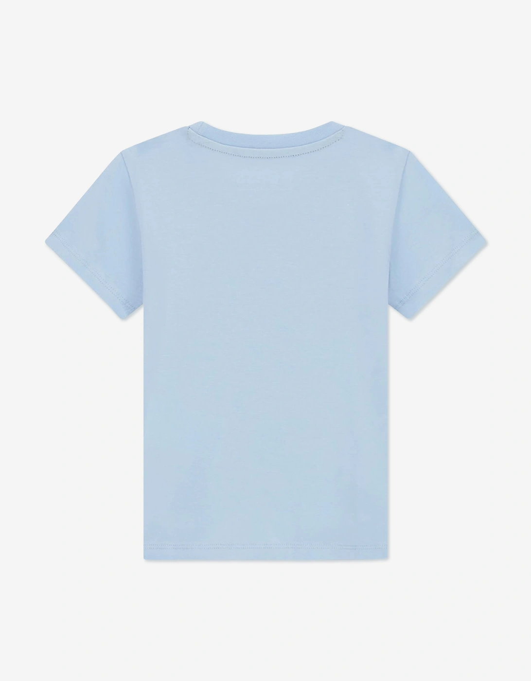 Guess Boys Bear Logo T-Shirt in Blue