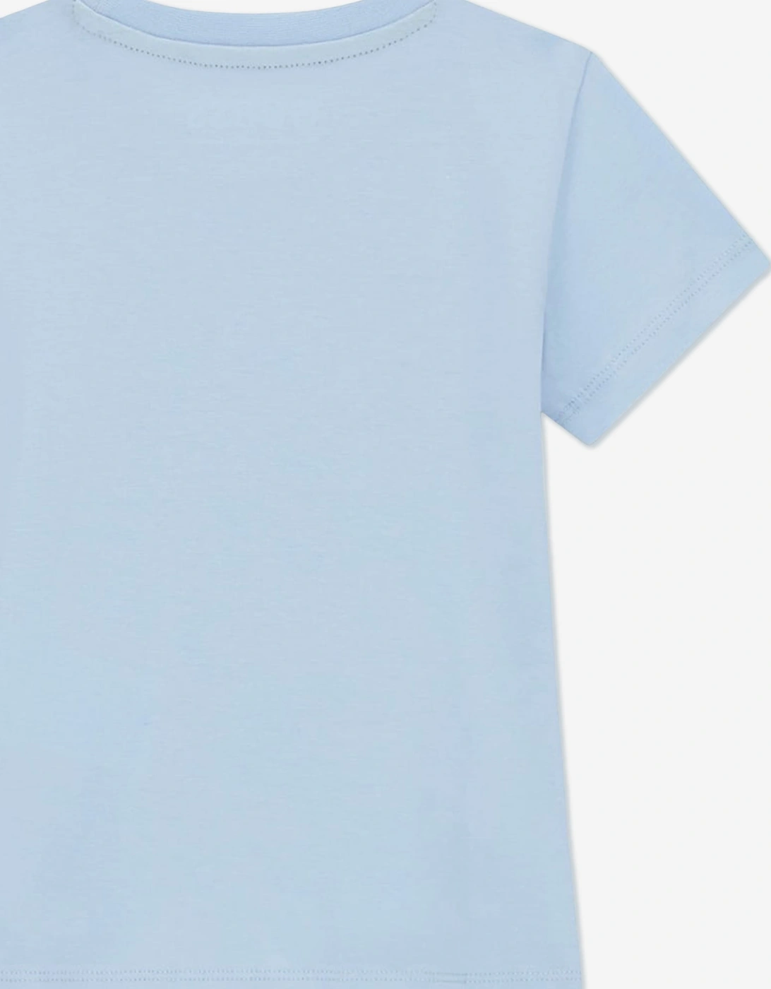 Guess Boys Bear Logo T-Shirt in Blue
