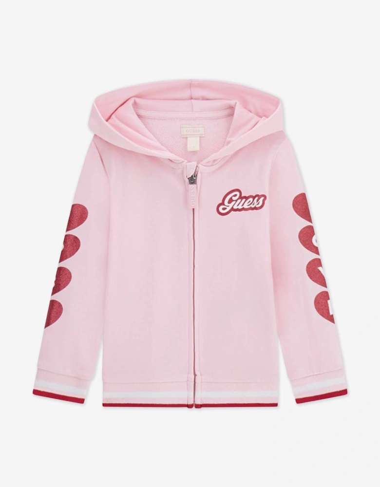Guess Girls Love Tracksuit in Pink