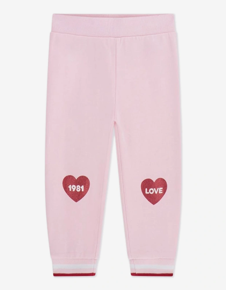 Guess Girls Love Tracksuit in Pink