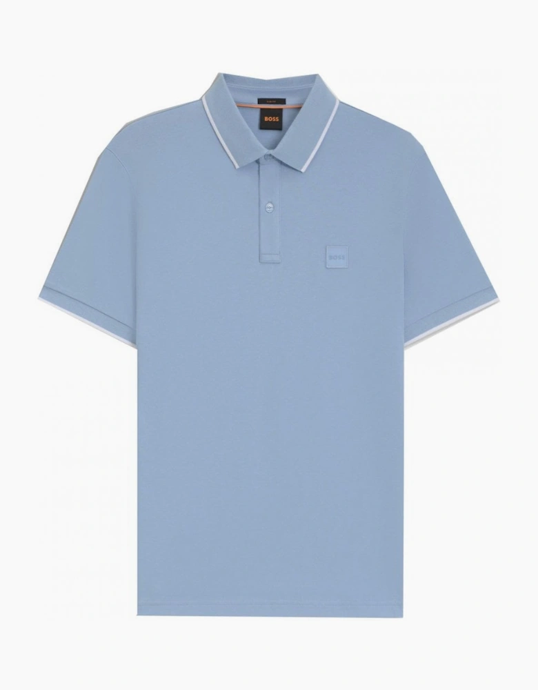 Hugo Boss Men's Blue Passertip Polo Shirt