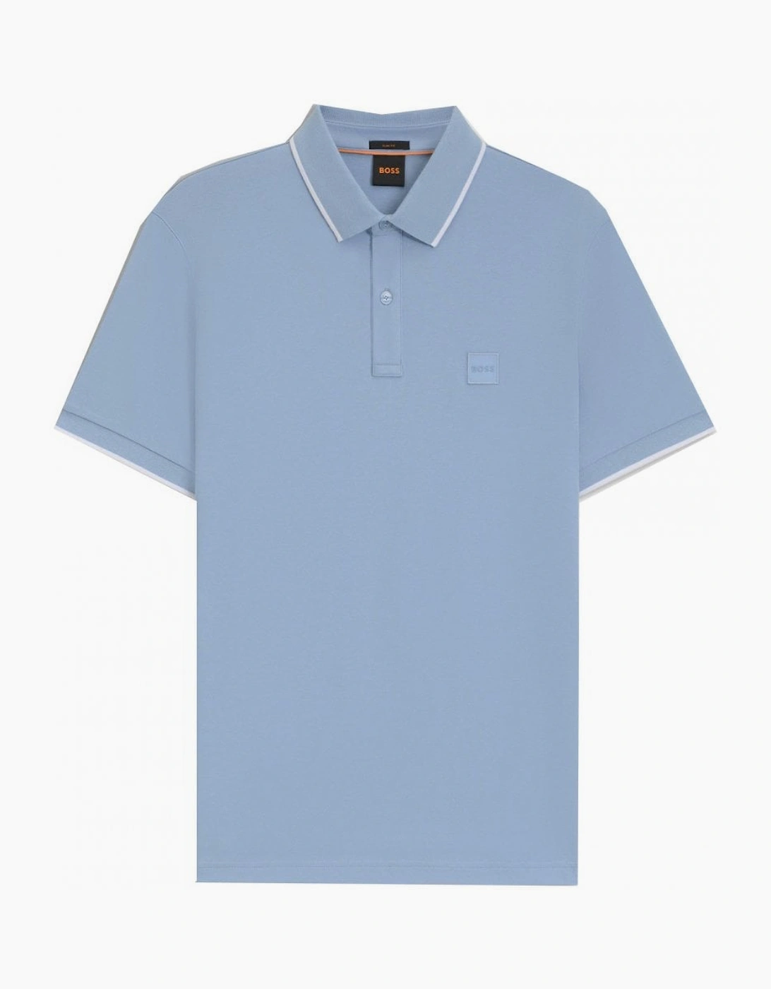 Hugo Boss Men's Blue Passertip Polo Shirt
