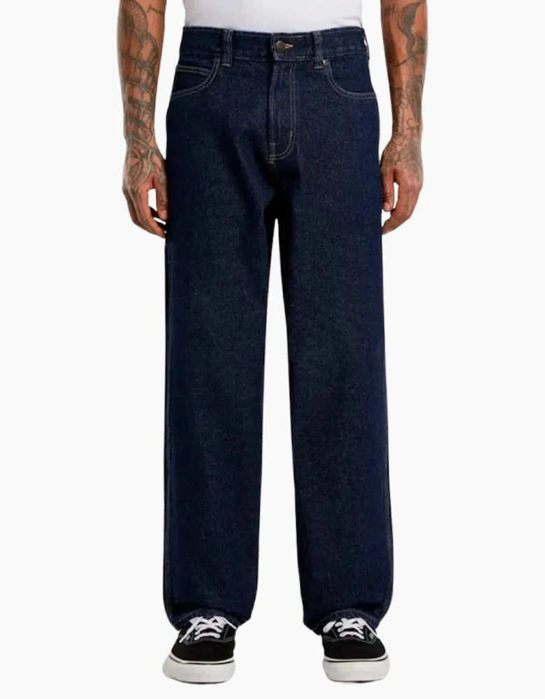 Dickies 958 Baggy Tapered Work Rinsed Jeans
