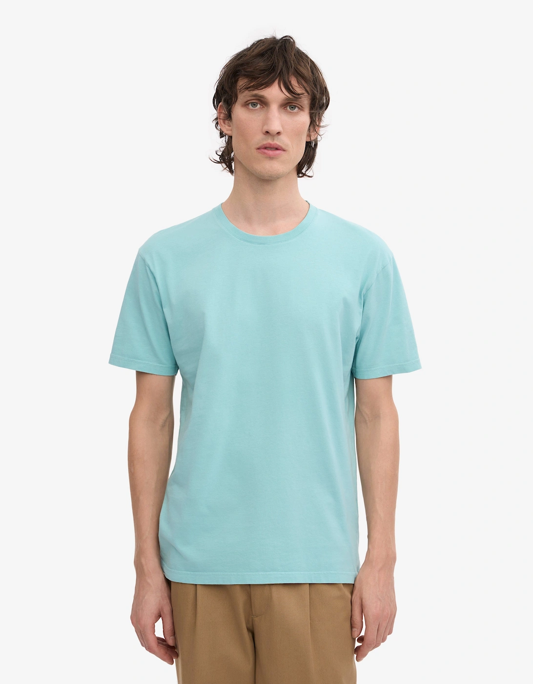 Colorful Standard Classic Organic T-Shirt - Teal Blue, 5 of 4