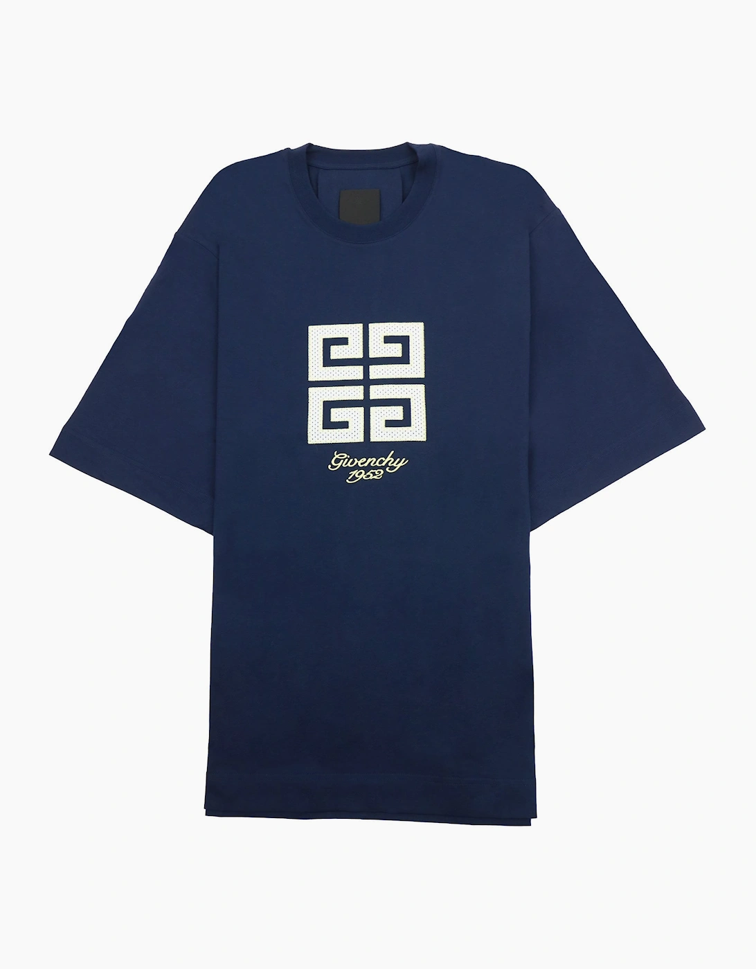 Givenchy Men's Blue 4G Logo T Shirt Medium - Size: 36