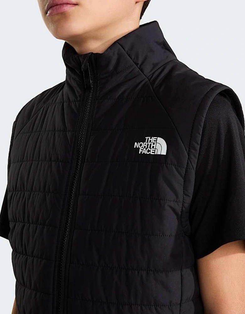 The North Face Boys Never Stop Gilet in Black