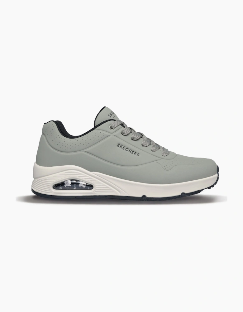 Skechers UNO - STAND ON AIR Mens Casual Trainers Olive Black