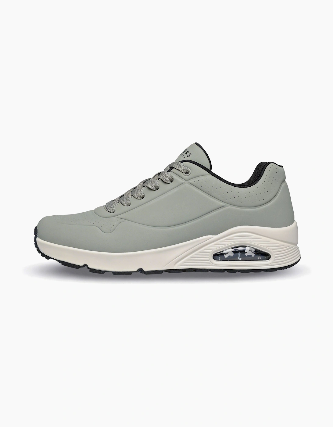 Skechers UNO - STAND ON AIR Mens Casual Trainers Olive Black