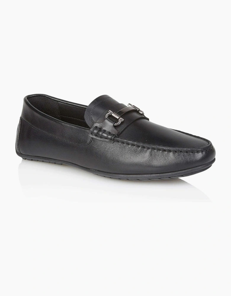 Silver Street London AUSTIN Mens Loafers Black