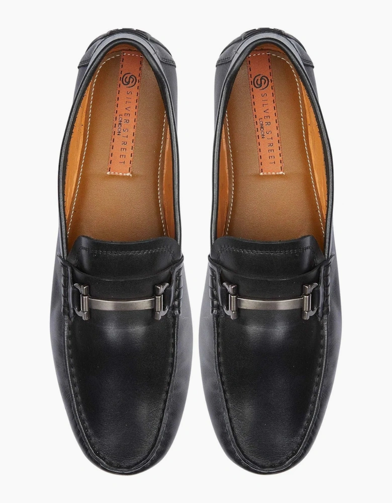 Silver Street London AUSTIN Mens Loafers Black
