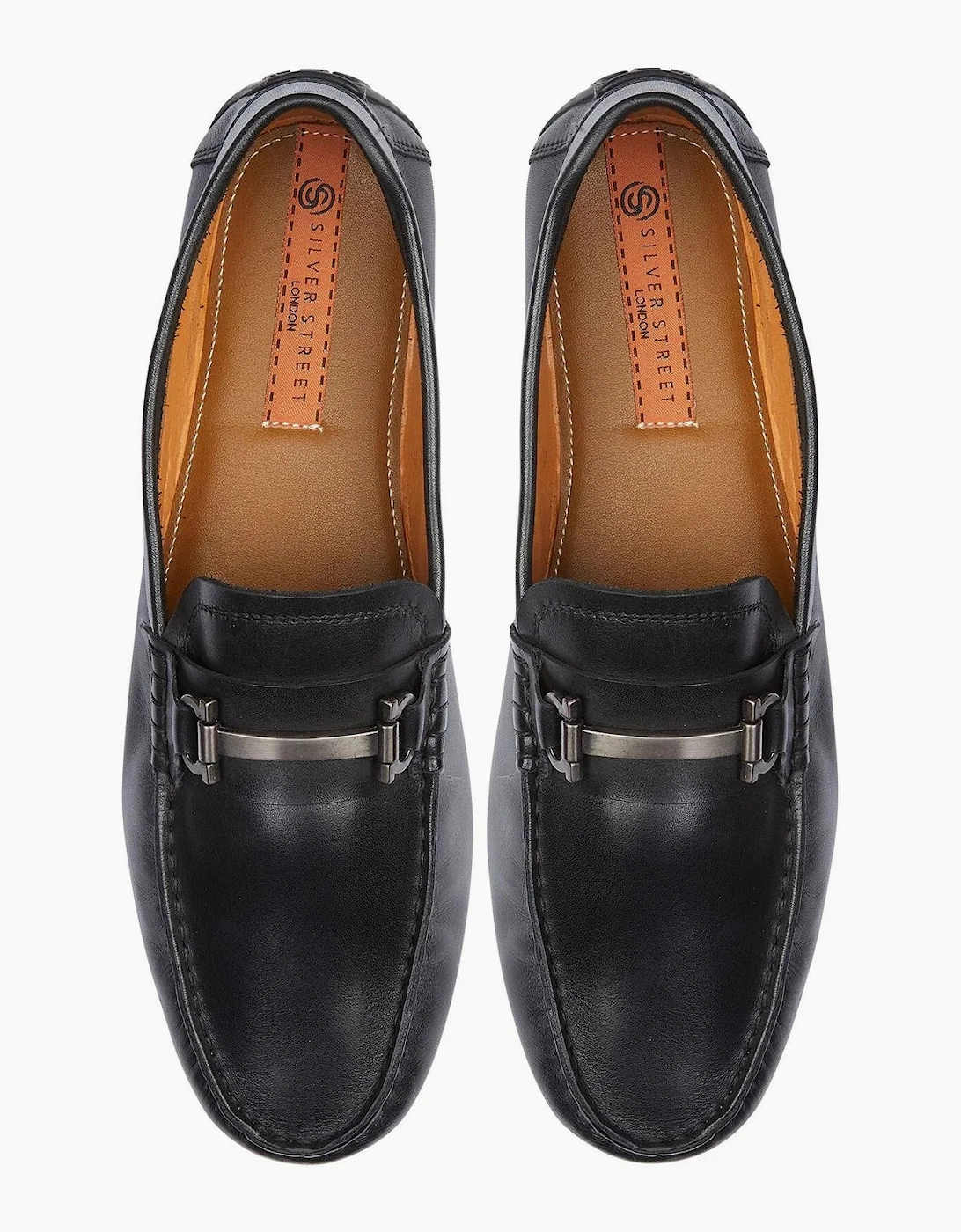 Silver Street London AUSTIN Mens Loafers Black