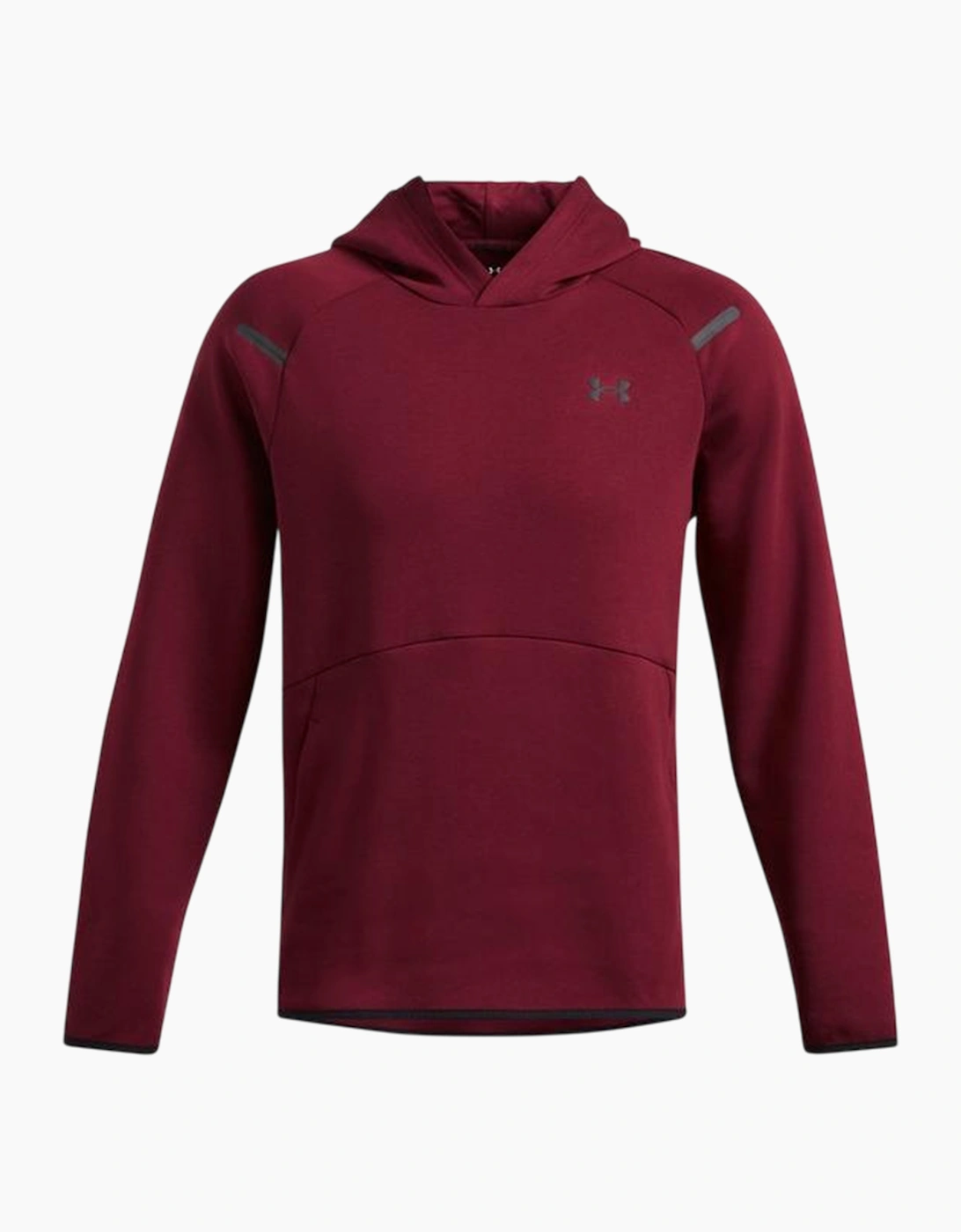 Under Armour Men's Red Essential Fleece Raglan Hoodie  40 L
