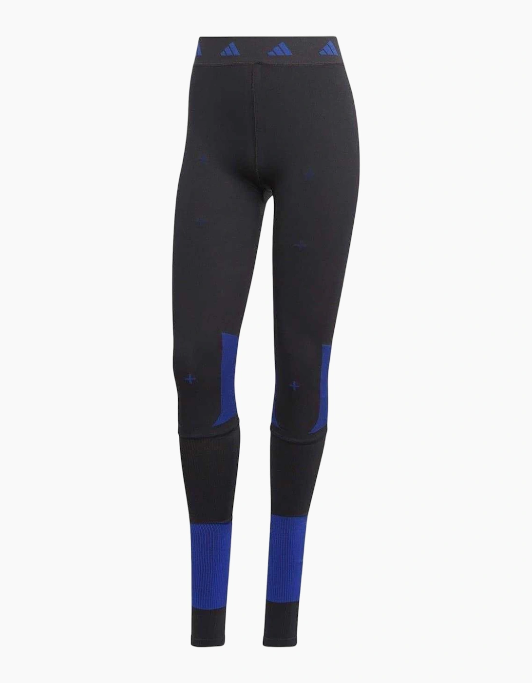Adidas Women's Black / Techfit Leggings  10 Size 10 Uk R