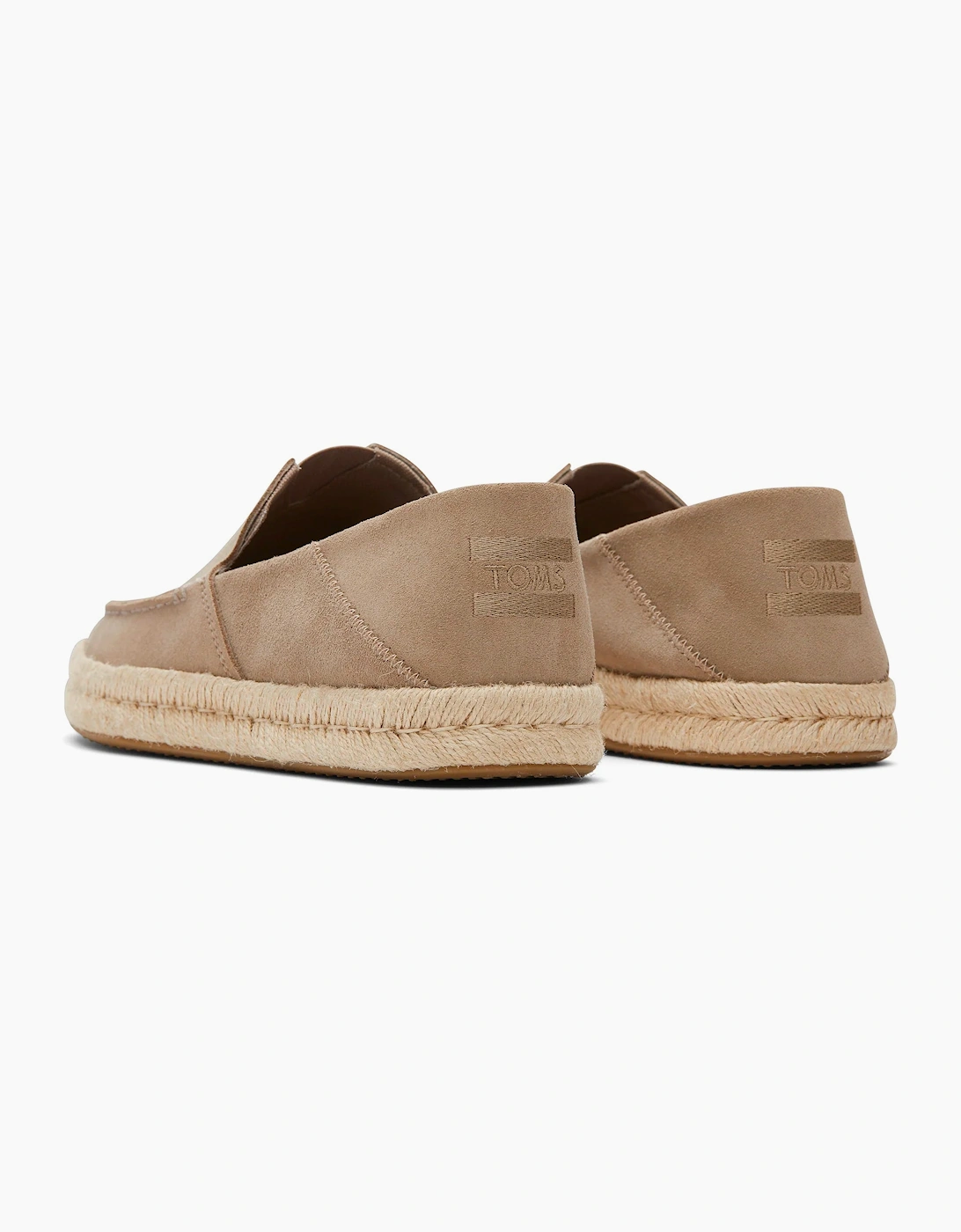 Toms Alonso Rope Slip On Loafer Suede Dune