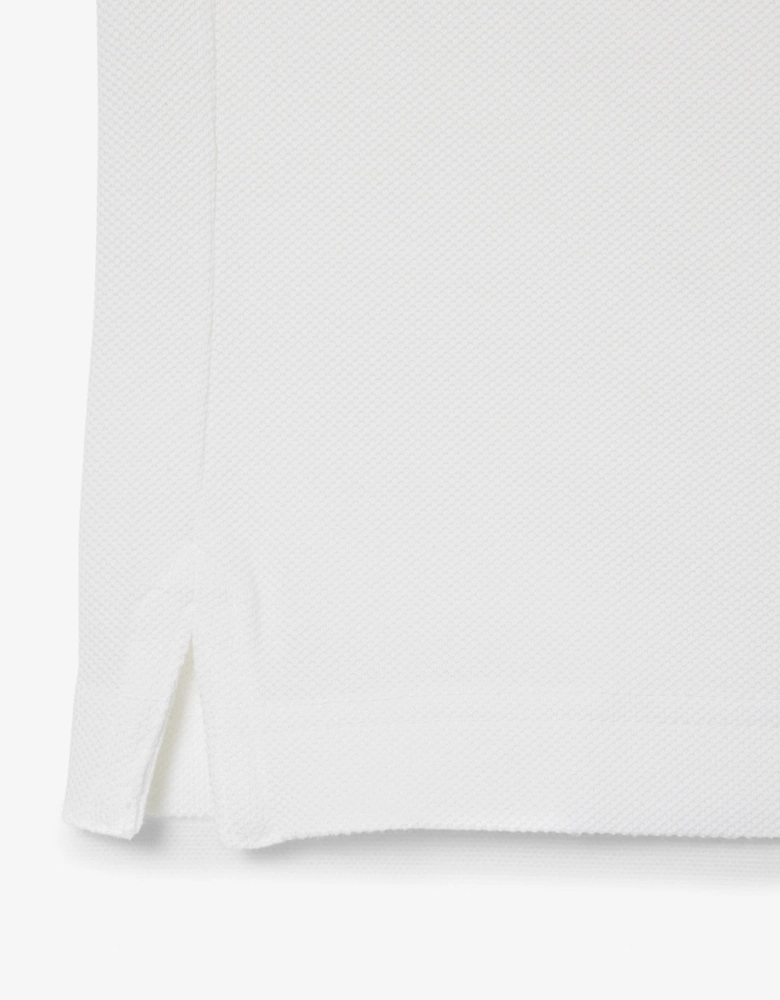 Lacoste Mens Original L.12.12 Slim Fit Petit Piqué Cotton Polo Shirt - White 001