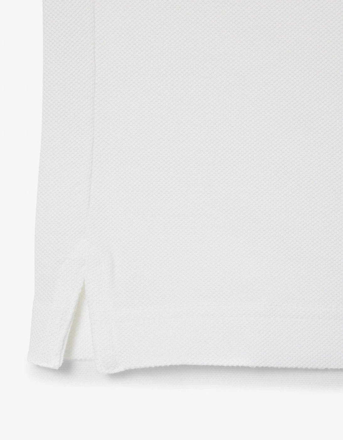 Lacoste Mens Original L.12.12 Slim Fit Petit Piqué Cotton Polo Shirt - White 001