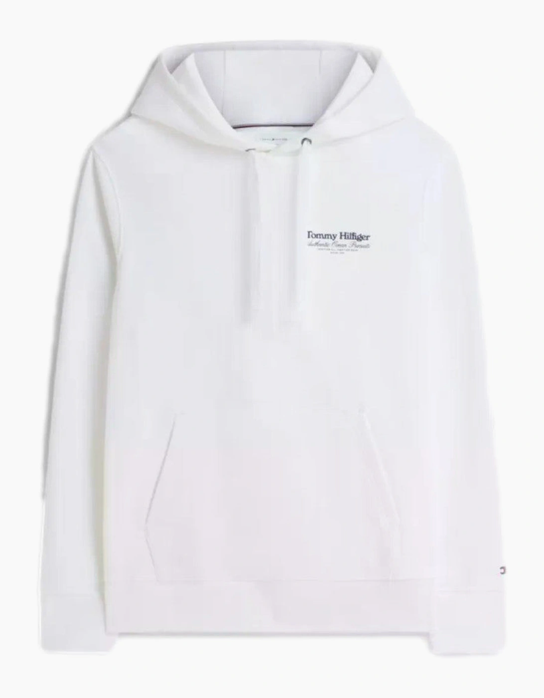 Tommy Hilfiger Nautical Back Graphic Hoody YBR White, 4 of 3
