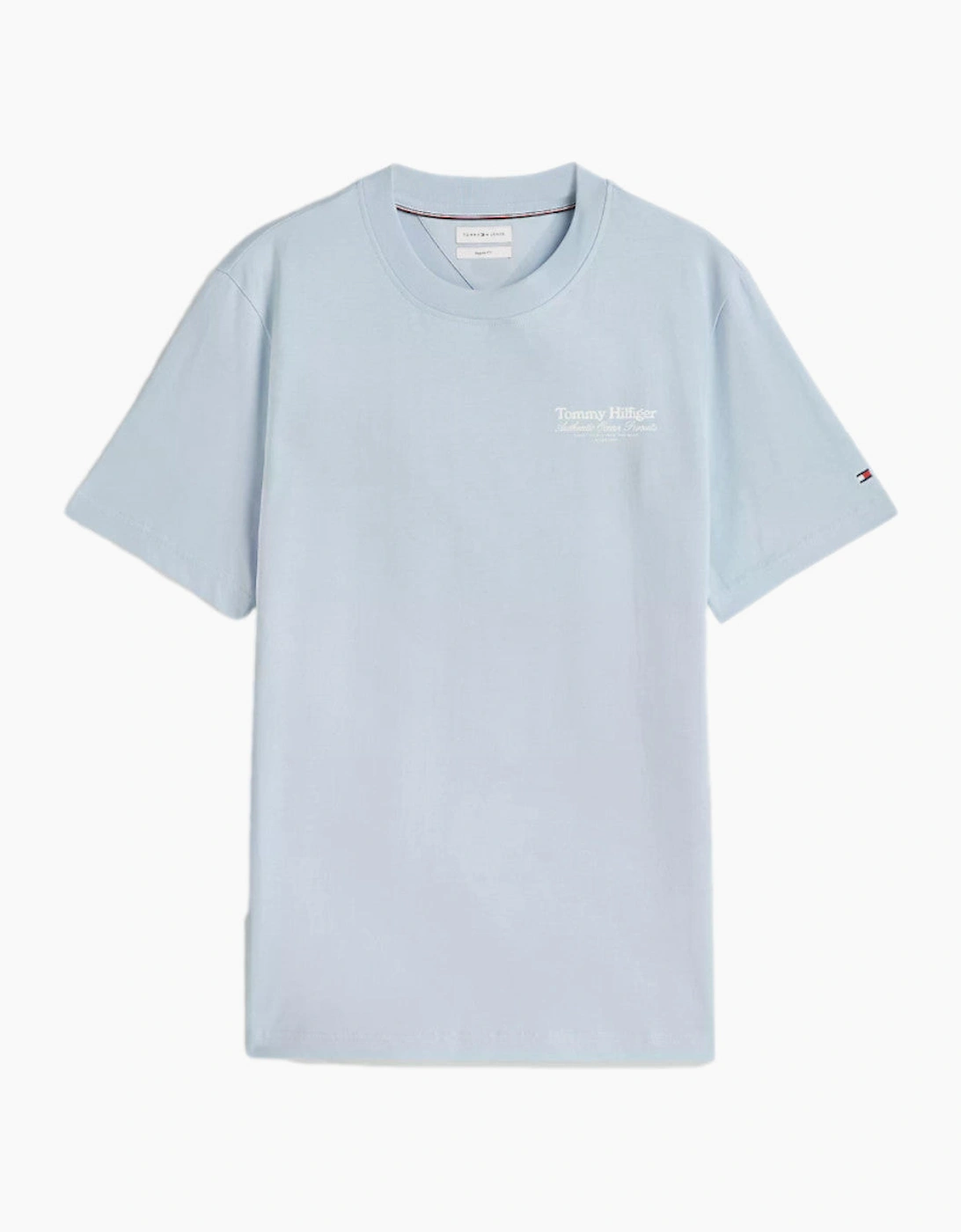 Tommy Hilfiger Nautical Back Graphic T-Shirt C10 Breezy Blue