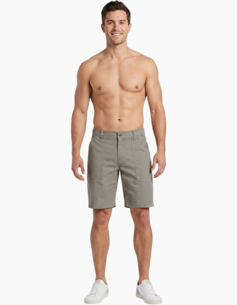 Weatherproof Mens Utility Shorts Knee Bermuda Cargo Half Pants