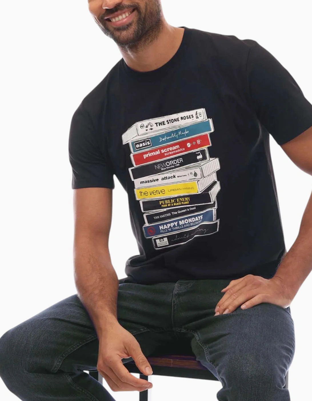 Weekend Offender Mens T Shirts Cassetes Graphic Tee, 5 of 4