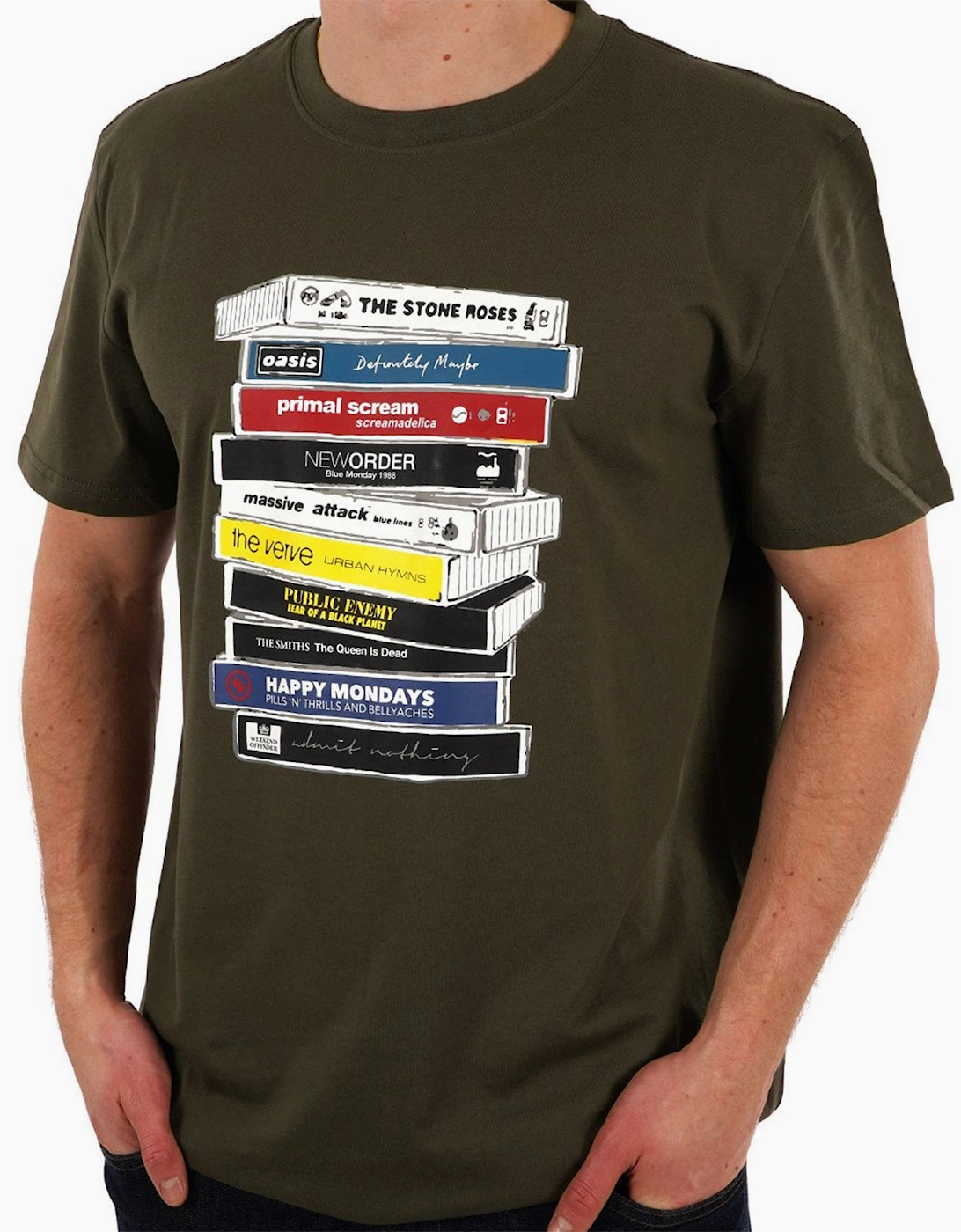 Weekend Offender Mens T Shirts Cassetes Graphic Tee, 4 of 3
