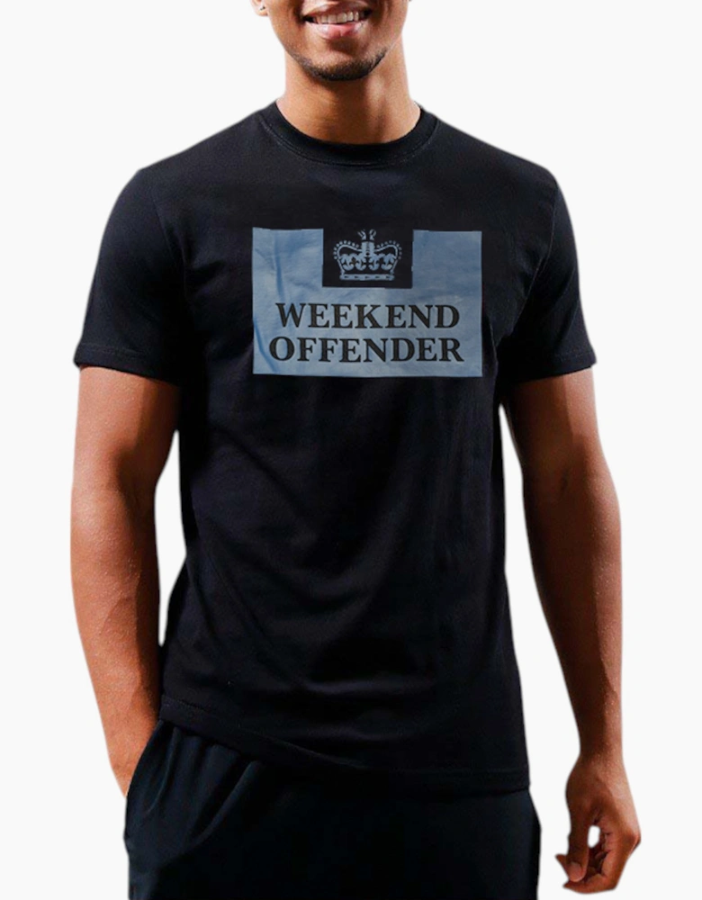 Weekend Offender Mens T Shirt Crew Neck Prison Summer Casual Cotton Short Sleeve