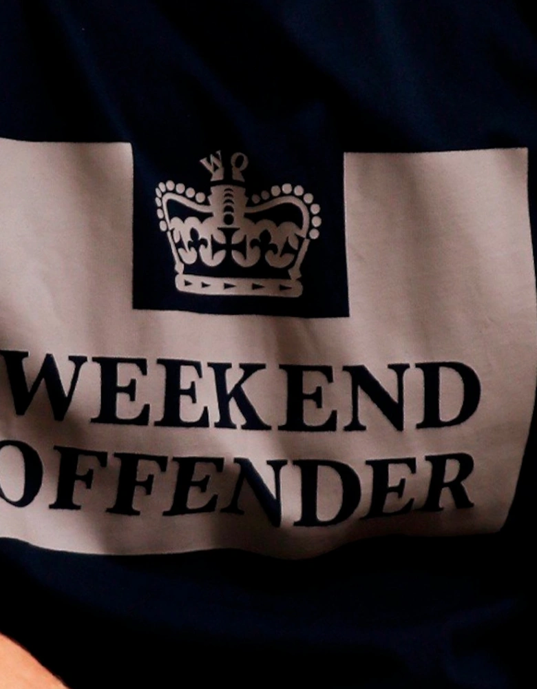 Weekend Offender Mens T Shirt Crew Neck Prison Summer Casual Cotton Short Sleeve