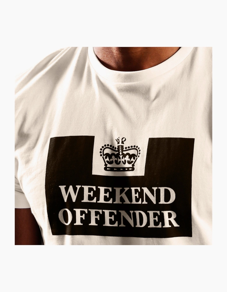 Weekend Offender Mens T Shirt Crew Neck Prison Summer Casual Cotton Short Sleeve