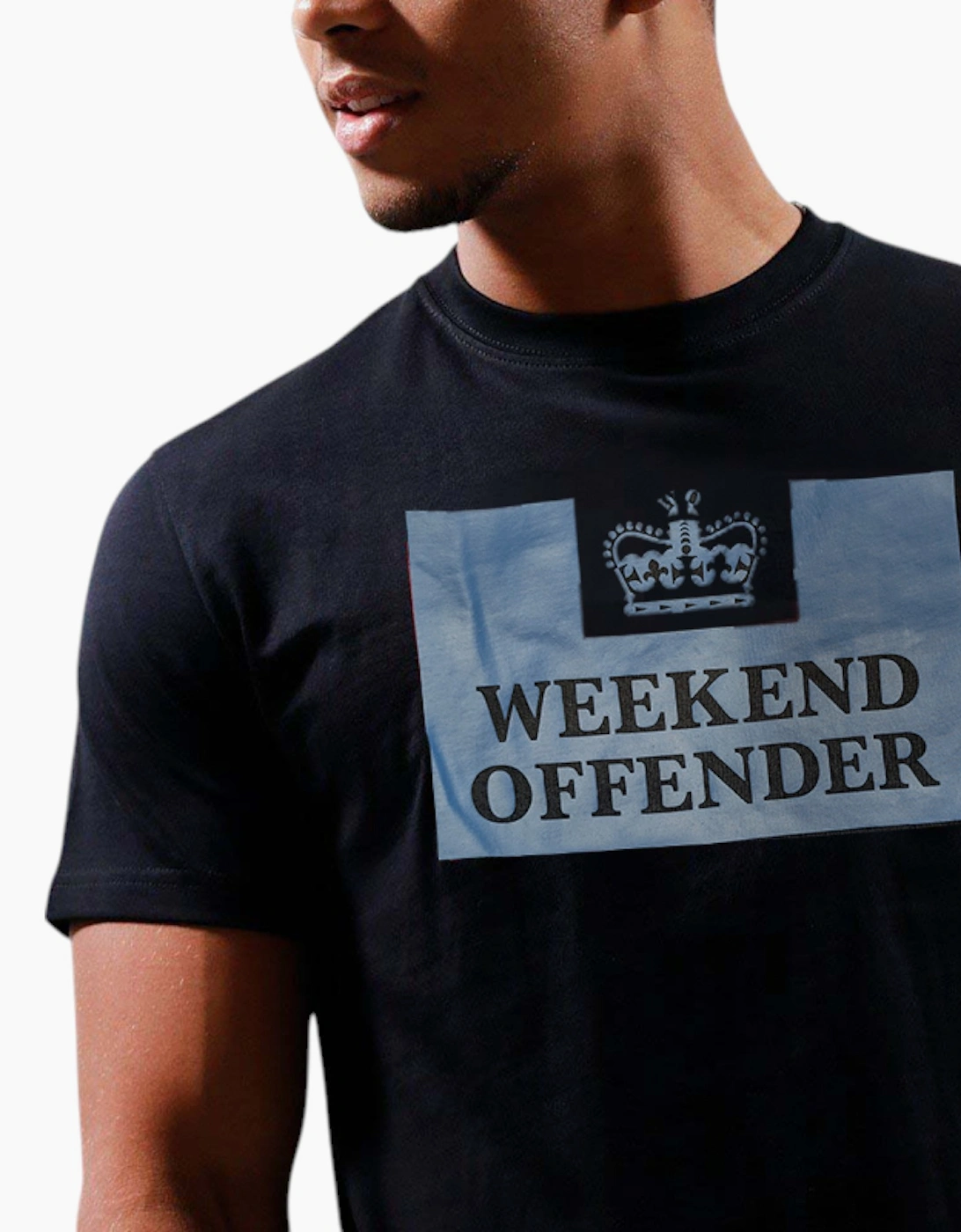 Weekend Offender Mens T Shirt Crew Neck Prison Summer Casual Cotton Short Sleeve