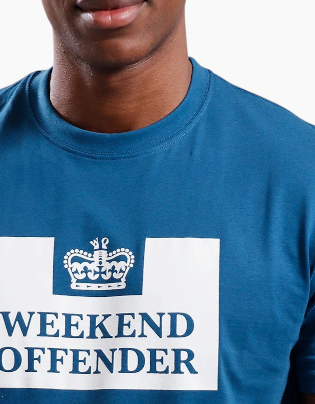 Weekend Offender Mens T Shirt Crew Neck Prison Summer Casual Cotton Short Sleeve