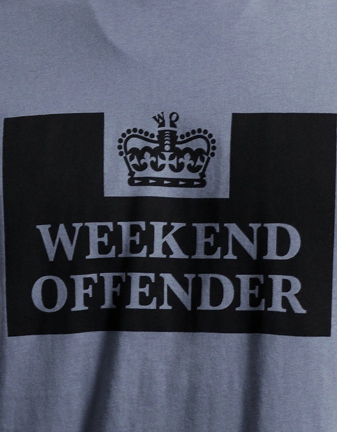 Weekend Offender Mens T Shirt Crew Neck Prison Summer Casual Cotton Short Sleeve