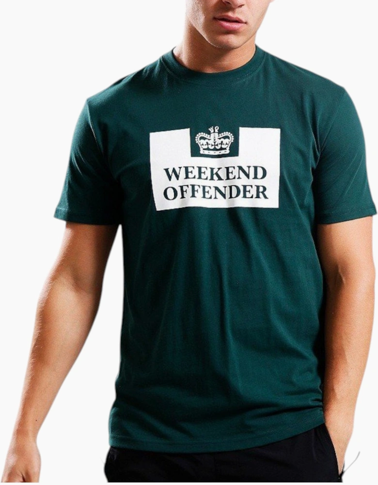 Weekend Offender Mens T Shirt Crew Neck Prison Summer Casual Cotton Short Sleeve
