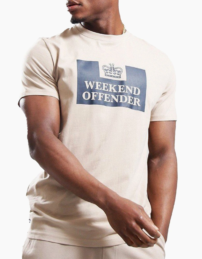 Weekend Offender Mens T Shirt Crew Neck Prison Summer Casual Cotton Short Sleeve