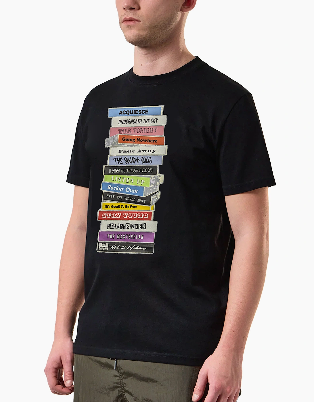 Weekend Offender Mens T Shirts Cassetes Graphic Tee, 3 of 2